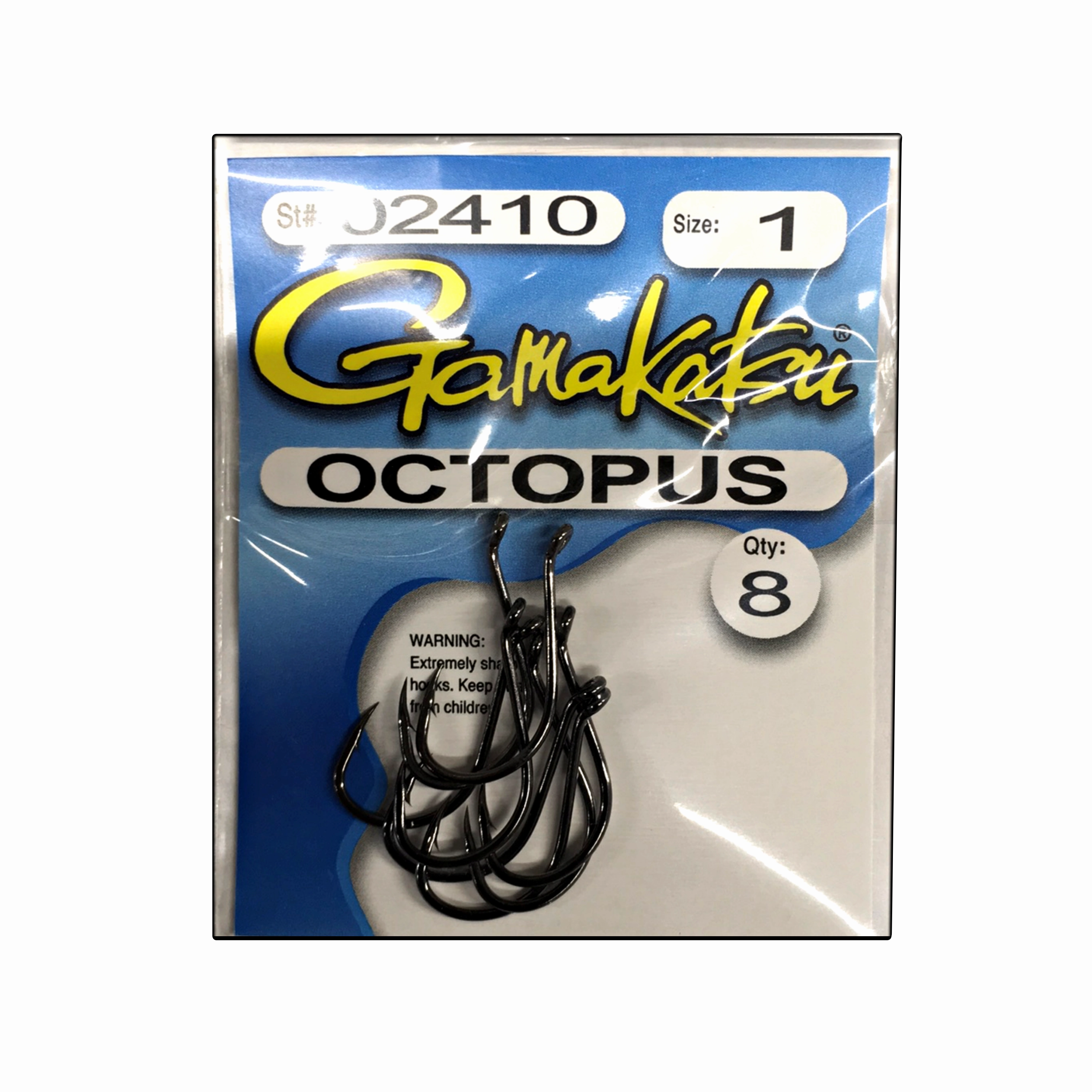 Gamakatsu Black Octopus Hook
