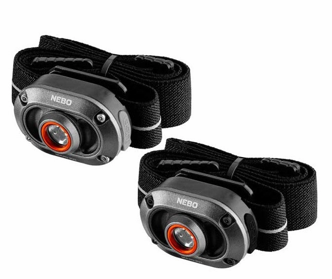 Nebo Mycro 250 Headlamp And Caplight 2-Pack