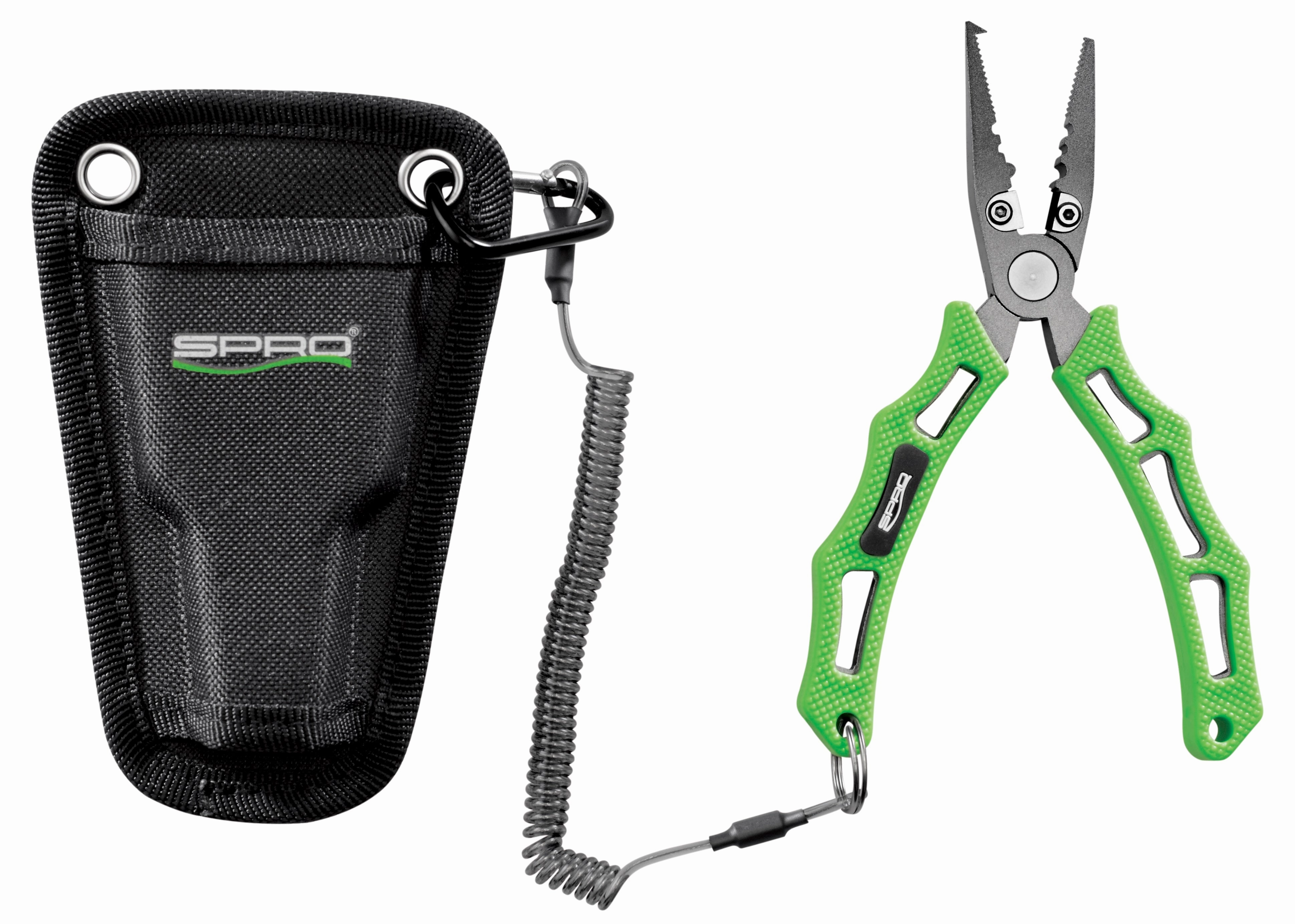 SPRO 6" PTFE PLIERS GREEN