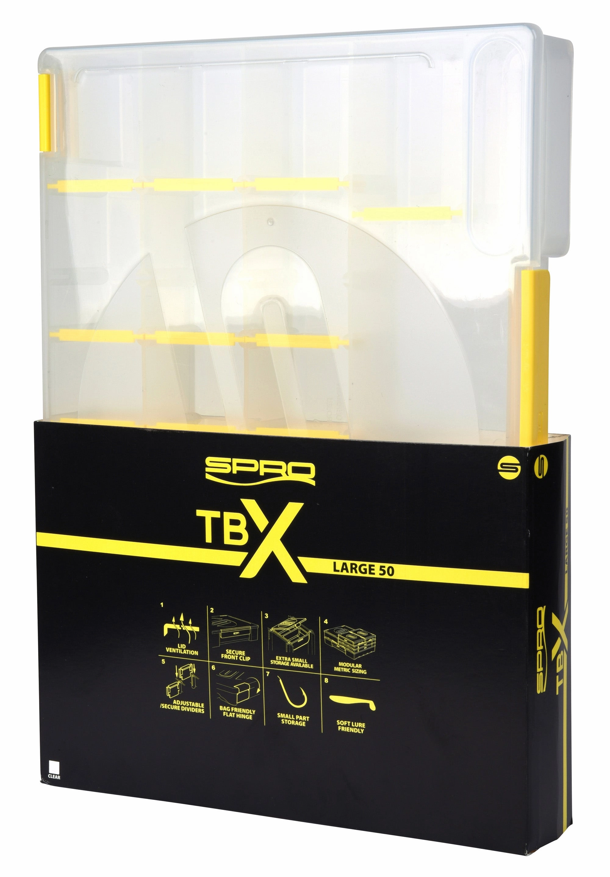 SPRO TBX 50L 3700 CLEAR