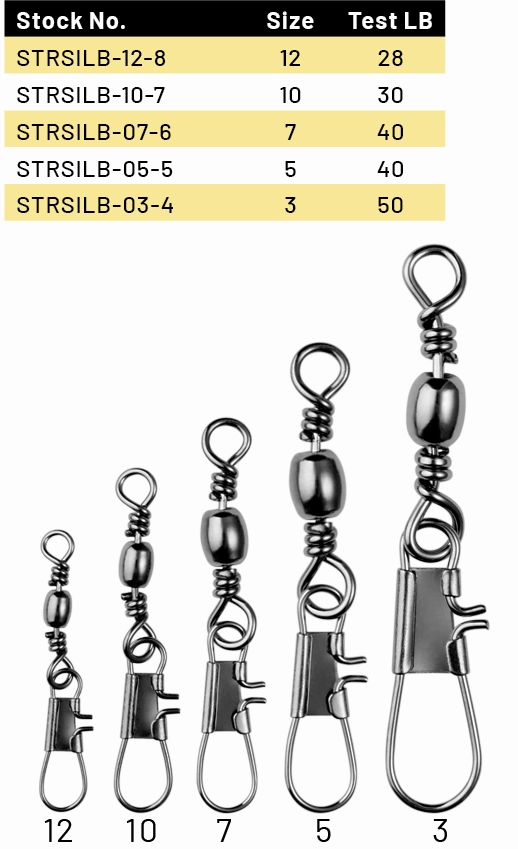 TARU SWIVEL WITH INTERLOCK SNAP